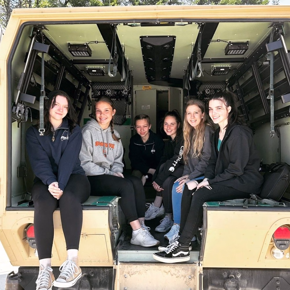 CNA students take part in the Army national Guard day