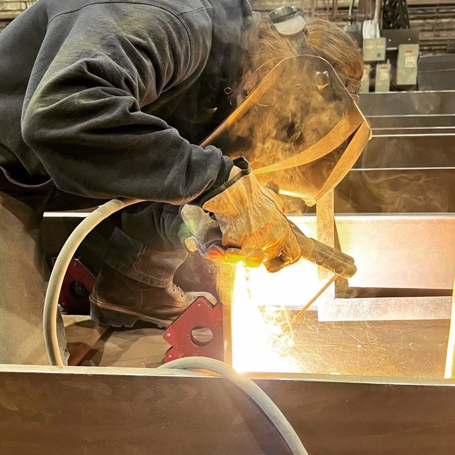 Pre-Apprenticeship student on the jobsite